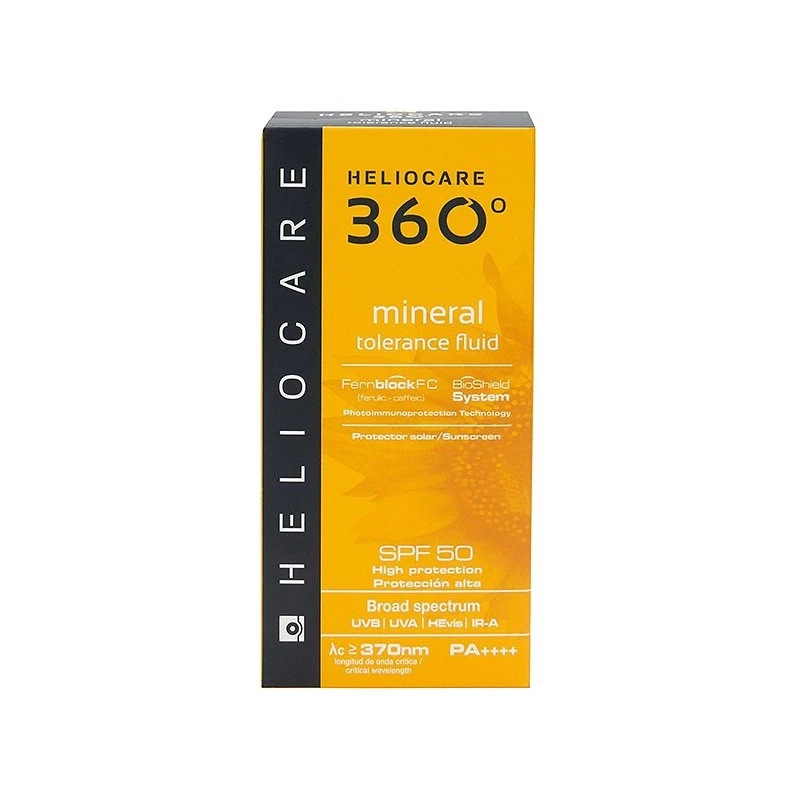 Heliocare 360 Mineral Tolerance Fluid SPF50 50ml 6 Heliocare 360 Mineral Tolerance Fluid SPF50 50ml - Imagen 4
