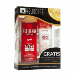 Heliocare Ultra SPF90+ Gel 50ml + Advanced SPF50+ Spray 75ml