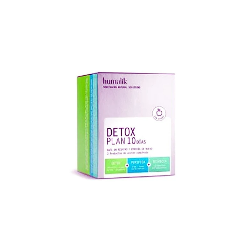 Humalik Detox Plan 10 Dias 10 Sobres + 10 Comp 3 Humalik Detox Plan 10 Dias 10 Sobres + 10 Comp