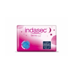 Indasec Compresas Maxi Good Night 12 Unidades