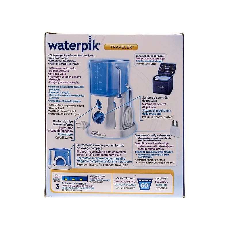 Irrigador Bucal Waterpik WP-300 Traveler 7 Irrigador Bucal Waterpik WP-300 Traveler - Imagen 5