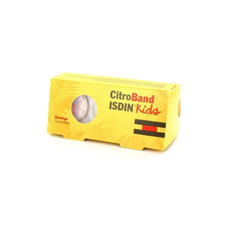 Isdin Citroband Kids Recarga 2 Pastillas 3 Isdin Citroband Kids Recarga 2 Pastillas