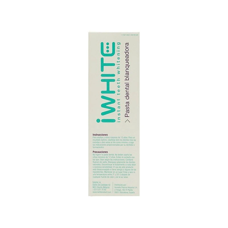 Iwhite Pasta Dental Blanqueadora 75ml 8 Iwhite Pasta Dental Blanqueadora 75ml - Imagen 6