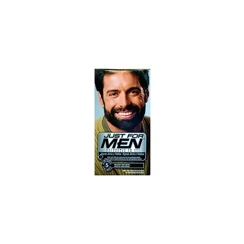 Just For Men Gel Colorante Negro Para Bigote Y Barba 30ml 3 Just For Men Gel Colorante Negro Para Bigote Y Barba 30ml