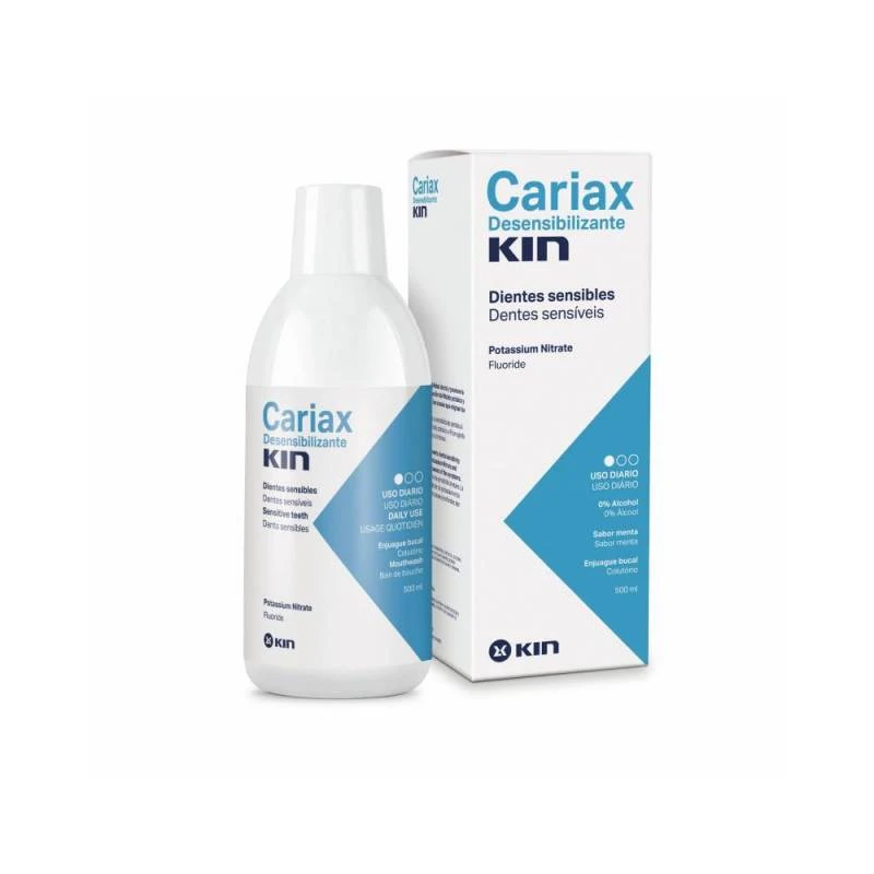 Kin Cariax Desensibilizante Enjuague 500 Ml 3 Kin Cariax Desensibilizante Enjuague 500 Ml