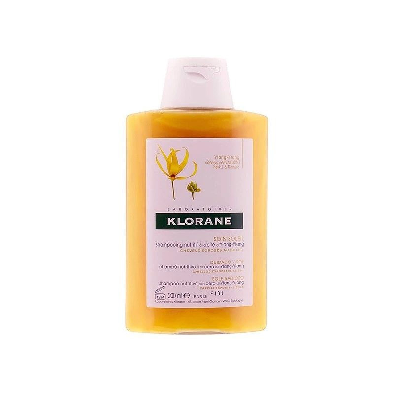 Klorane Champú Nutritivo A La Cera De Ylang Ylang 200ml 4 Klorane Champú Nutritivo A La Cera De Ylang Ylang 200ml - Imagen 2