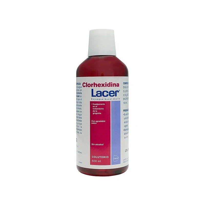 Lacer Colutorio Clorhexidina 500 Ml 4 Lacer Colutorio Clorhexidina 500 Ml - Imagen 2
