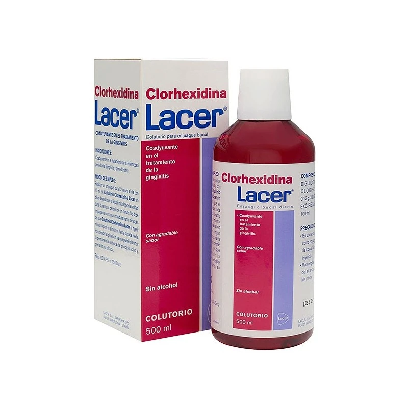 Lacer Colutorio Clorhexidina 500 Ml 3 Lacer Colutorio Clorhexidina 500 Ml