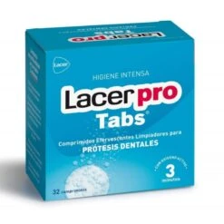 Lacer Protabs Comp Limpieza Protesis Dental 32 Comp