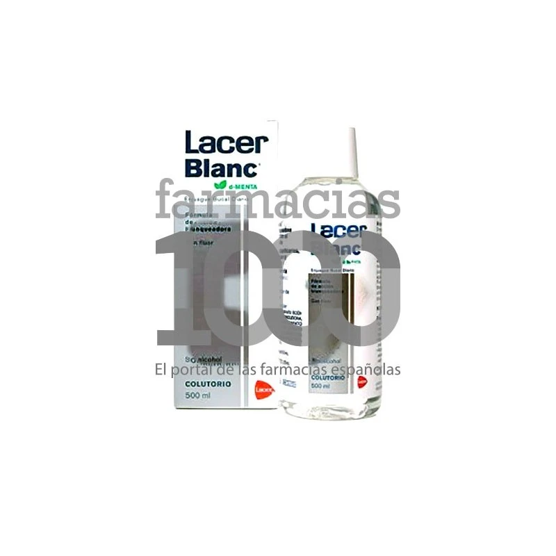 LacerBlanc Colutorio Menta 500ml 3 LacerBlanc Colutorio Menta 500ml