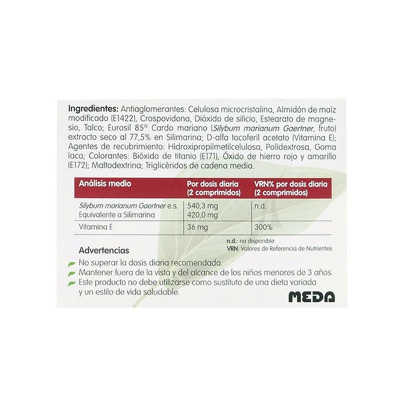 Legasil Cardo Mariano Vit E 30 Cáps 6 Legasil Cardo Mariano Vit E 30 Cáps - Imagen 4