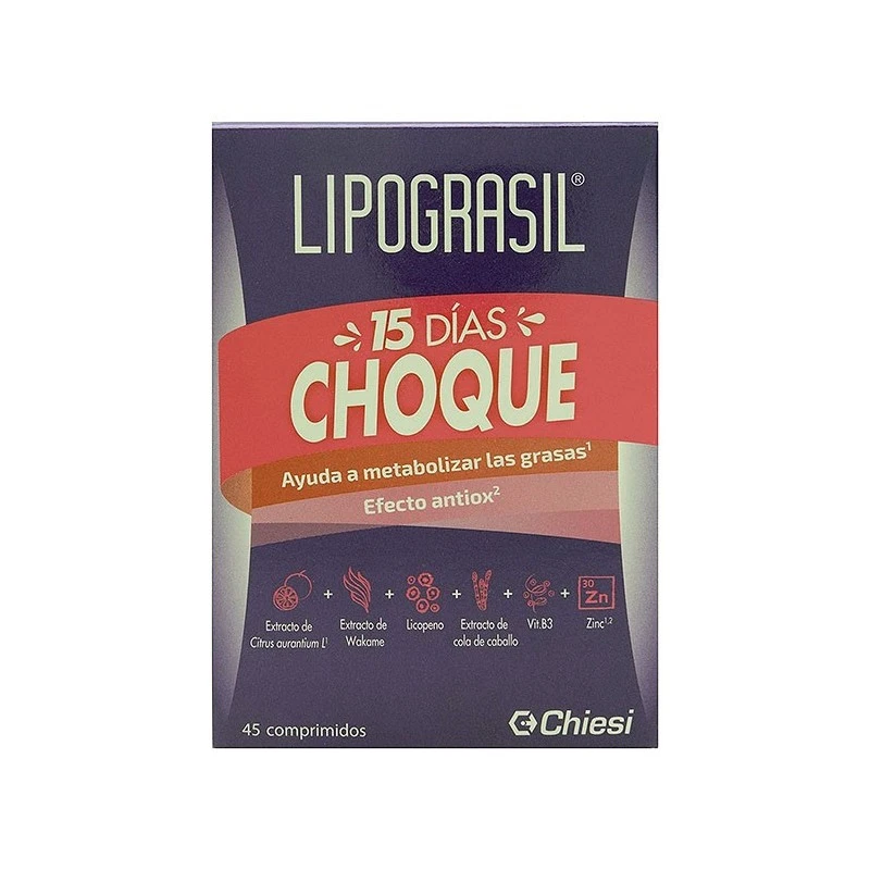 Lipograsil 15 Días Choque 45 Comp 6 Lipograsil 15 Días Choque 45 Comp - Imagen 4