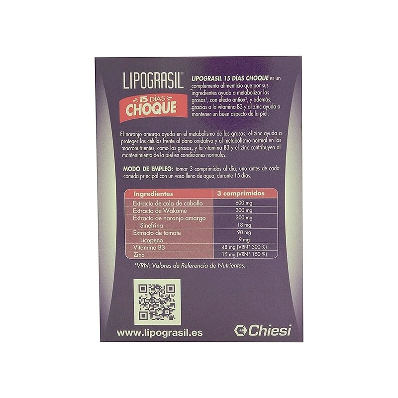 Lipograsil 15 Días Choque 45 Comp 7 Lipograsil 15 Días Choque 45 Comp - Imagen 5