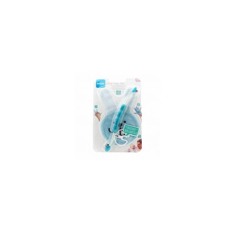 Mam Oralcare Rabbit 1ud + Massaging Brush 1ud 3 Mam Oralcare Rabbit 1ud + Massaging Brush 1ud