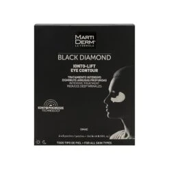 Martiderm® Black Diamond Ionto-Lift Contorno De Ojos Parches + Gel -Arkopharma Tienda de ventas martiderm black diamond ionto lift contorno de ojos parches gel 3