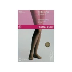 Media Farmalastic Larga Normal Beig T/eg
