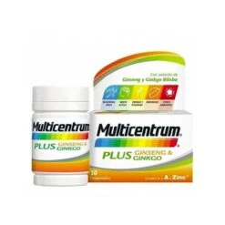 Multicentrum Plus Ginseng & Ginkgo 30 Comprimidos