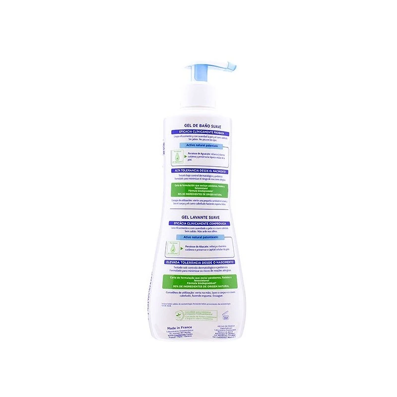 Mustela Gel De Baño Suave 500ml 4 Mustela Gel De Baño Suave 500ml - Imagen 2