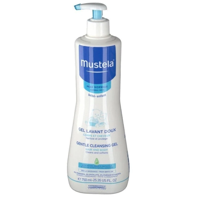 Mustela Gel De Baño Suave 750ml 3 Mustela Gel De Baño Suave 750ml