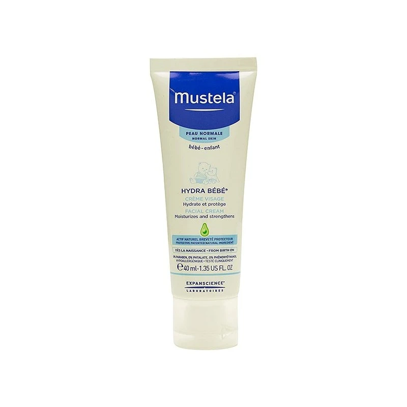 Mustela Hydra Bebe Crema Cara 40 Ml. 4 Mustela Hydra Bebe Crema Cara 40 Ml. - Imagen 2
