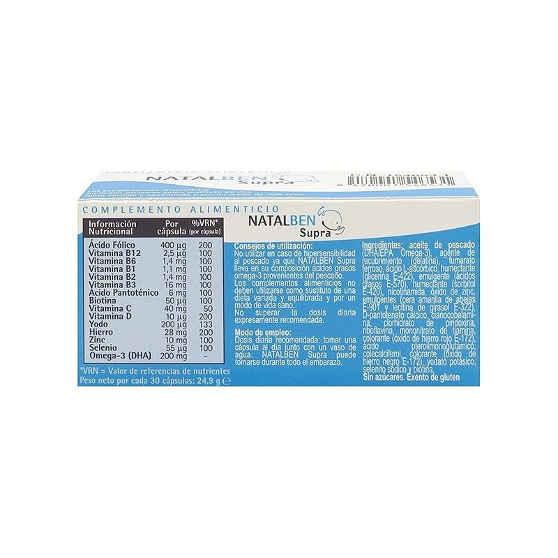 Natalben Supra 30 Cápsulas 7 Natalben Supra 30 Cápsulas - Imagen 5