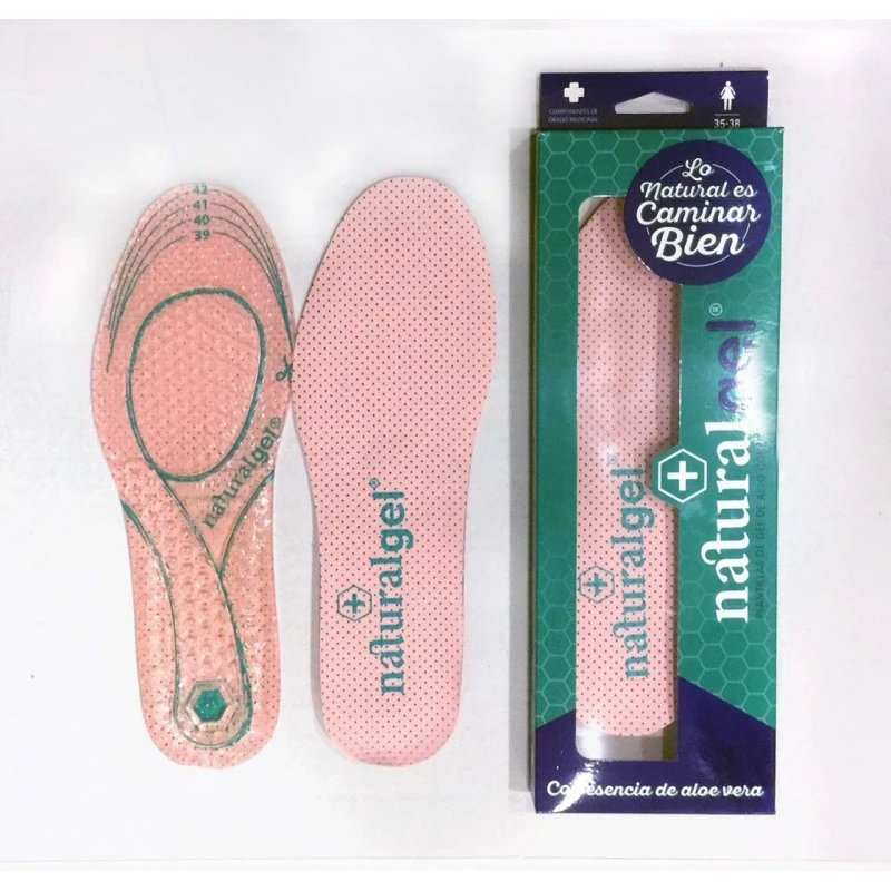 Naturalgel Plantillas De Gel Alto Confort Con Termocrep Y Esencia De Aloe Vera 35-38 3 Naturalgel Plantillas De Gel Alto Confort Con Termocrep Y Esencia De Aloe Vera 35-38