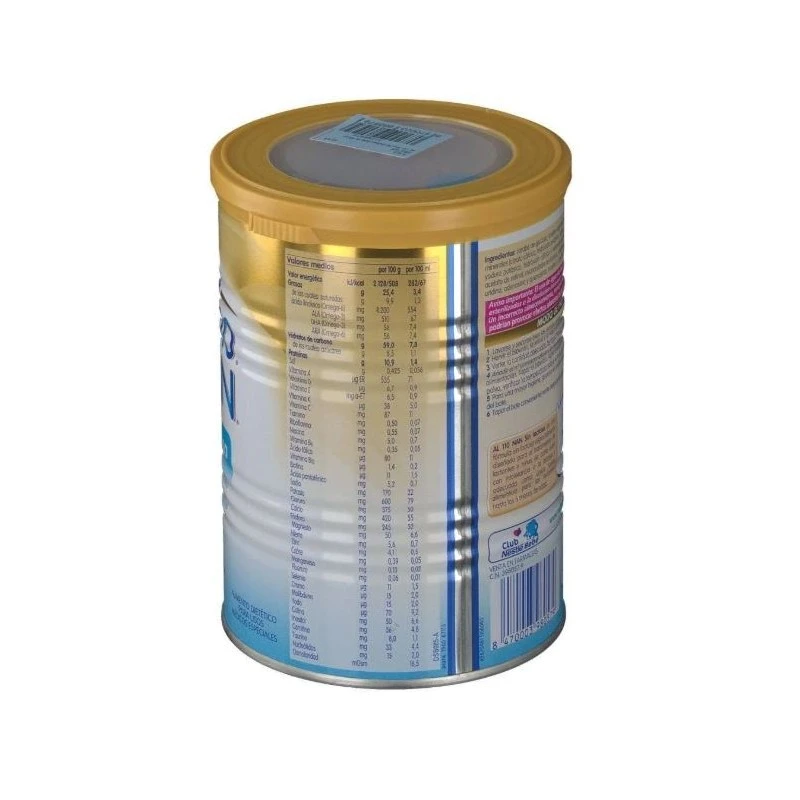 Nestlé® Nestle NAN AL 110 Sin Lactosa 400gr 4 Nestlé® Nestle NAN AL 110 Sin Lactosa 400gr - Imagen 2