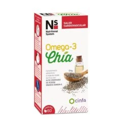 Ns Omega 3 Chía 60 Cápsulas