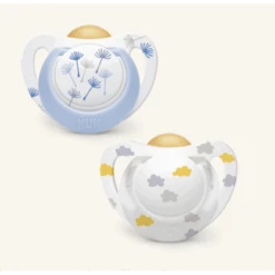 NUK Chupete Genius In The Air 0-6 Meses Latex 2 Unidades