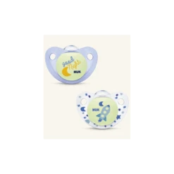 Nuk Chupete Night&Day 18-36 Meses Silicona 2 Unds