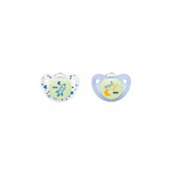 Nuk Chupetes Night&Day 6-18 Meses Silicona