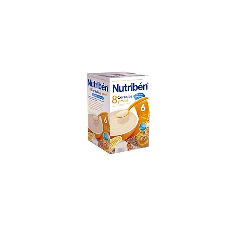 Nutribén® 8 Cereales Miel Con Leche Adaptada 600g 3 Nutribén® 8 Cereales Miel Con Leche Adaptada 600g