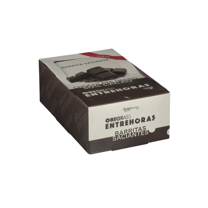 Obegrass Entrehoras Chocolate Negro 20 Unds 3 Obegrass Entrehoras Chocolate Negro 20 Unds