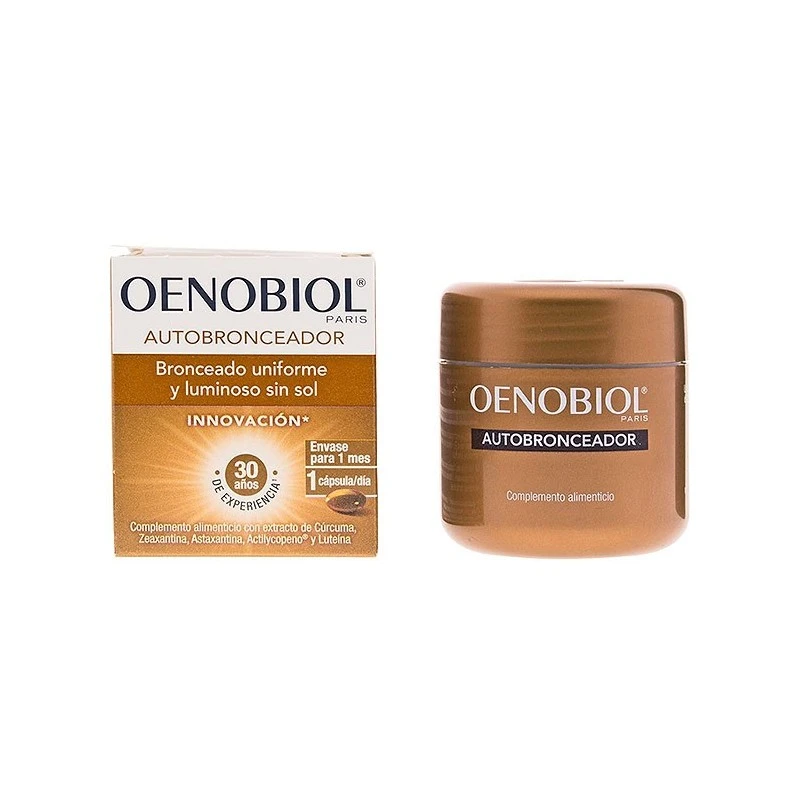 Oenobiol Autobronceador 30 Cápsulas 3 Oenobiol Autobronceador 30 Cápsulas