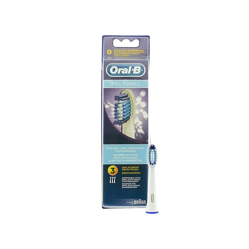 Oral B Oral-B® Pulsonic Recambios 3uds 3 Oral B Oral-B® Pulsonic Recambios 3uds