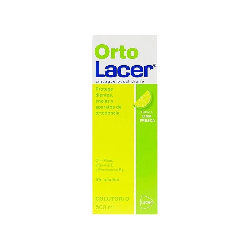 OrtoLacer Colutorio Sabor Lima 500ml 7 OrtoLacer Colutorio Sabor Lima 500ml - Imagen 5