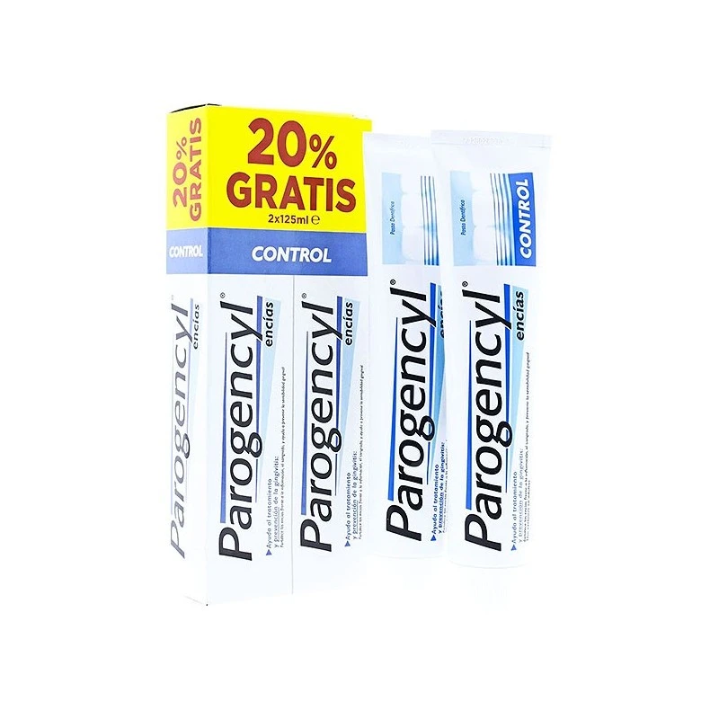 Parogencyl Encias Pasta Dental 2x125ml. 3 Parogencyl Encias Pasta Dental 2x125ml.