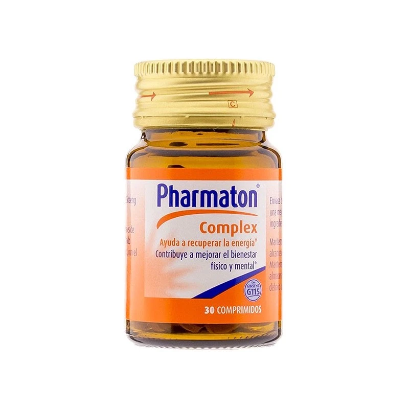 Pharmaton Complex 30 COMPRIMIDOS 4 Pharmaton Complex 30 COMPRIMIDOS - Imagen 2