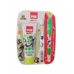 Phb Junior Pack Pasta Menta + Cepillo + Boli Linterna Regalo