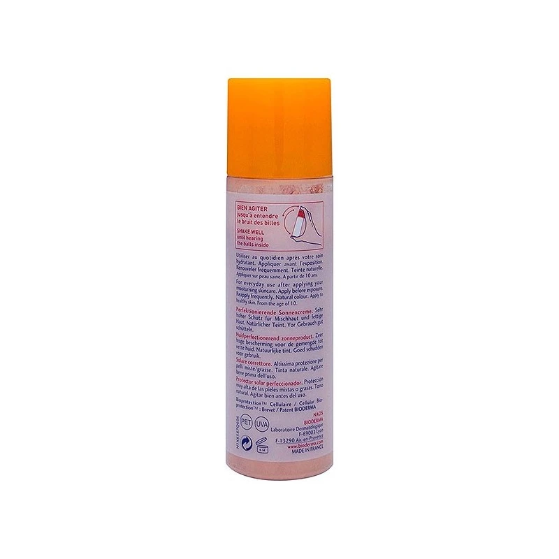 PHOTODERM NUDE SPF 50+ BIODERMA COLOR NATURAL 40 ML 5 PHOTODERM NUDE SPF 50+ BIODERMA COLOR NATURAL 40 ML - Imagen 3