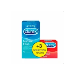 Preservativos Durex Natural Plus+ 3 De Regalo
