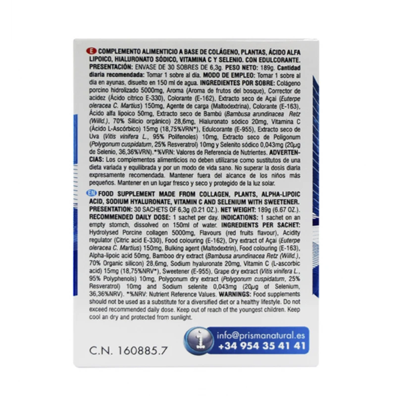 Prisma Natural Colagen Plus 30 Sobres 5 Prisma Natural Colagen Plus 30 Sobres - Imagen 3