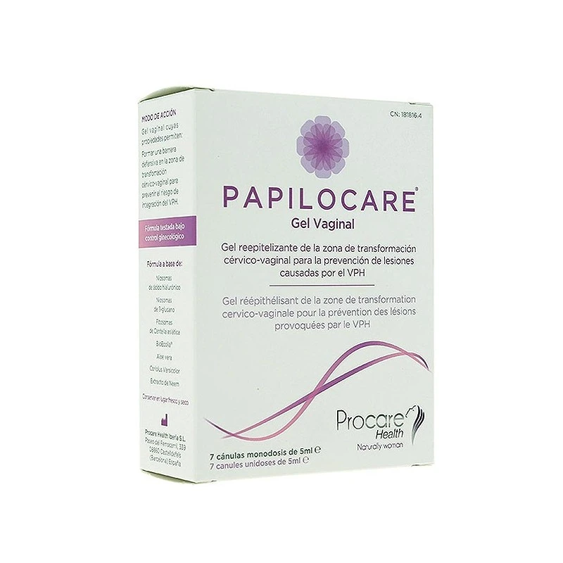 Procare Health Papilocare Gel Vaginal 7x5ml 3 Procare Health Papilocare Gel Vaginal 7x5ml
