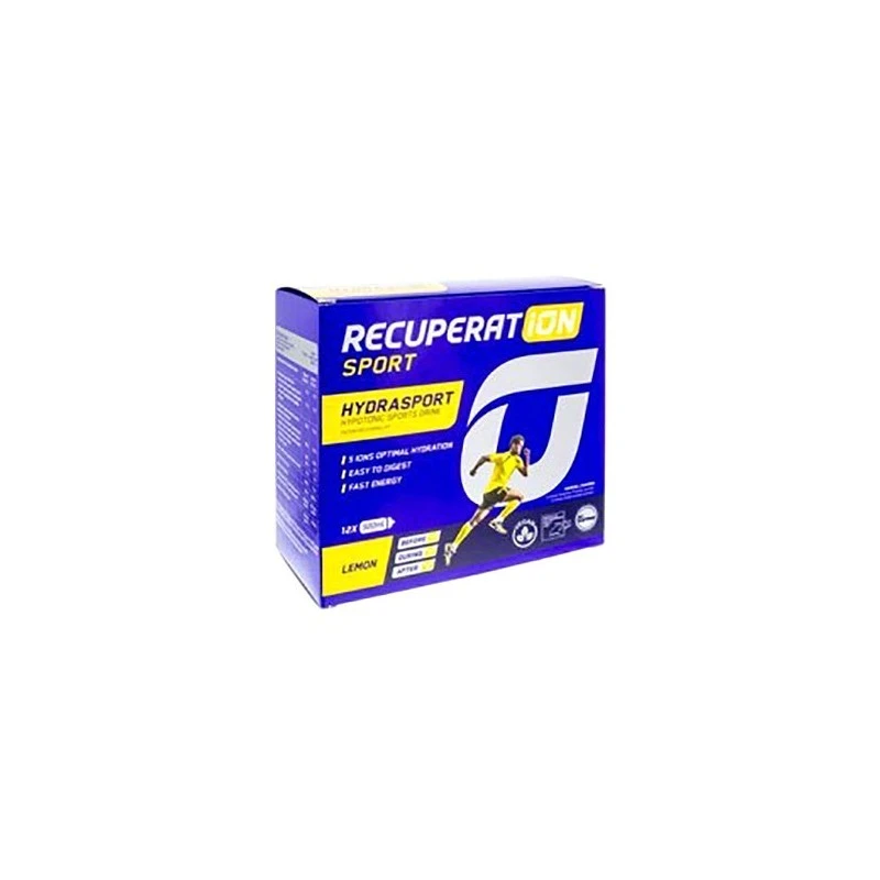 Recuperat-ion Hydrasport Sabor Limón 12 Sobres 3 Recuperat-ion Hydrasport Sabor Limón 12 Sobres