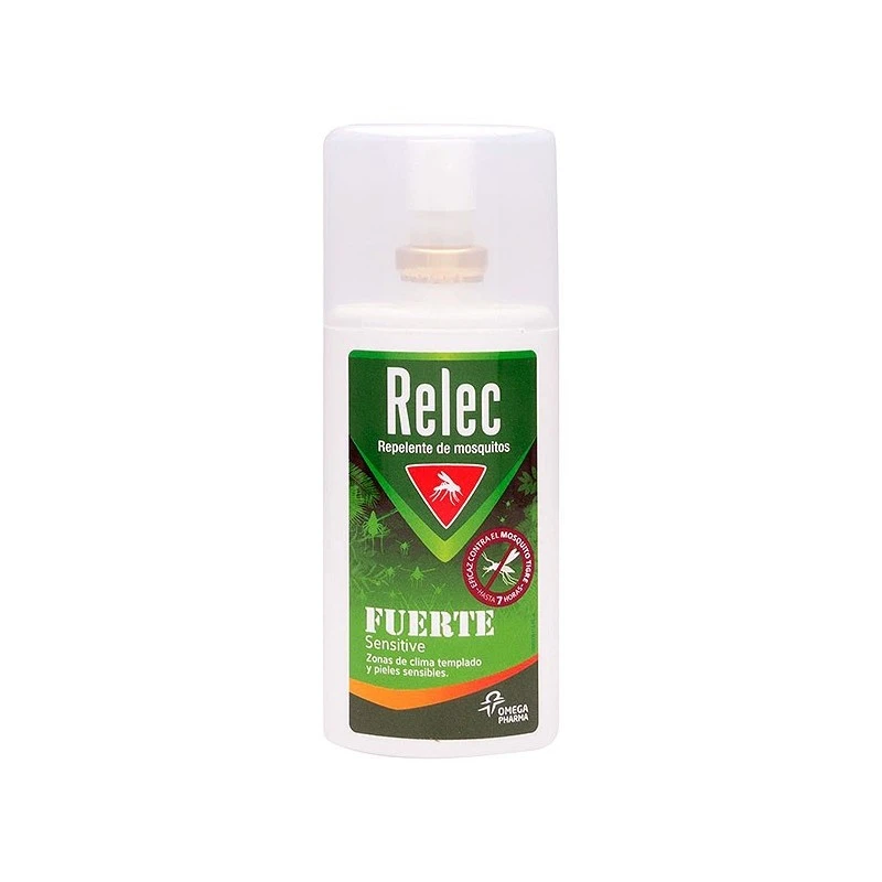 Relec Fuerte Sensitive Spray Repelente Mosquitos 75ml 4 Relec Fuerte Sensitive Spray Repelente Mosquitos 75ml - Imagen 2