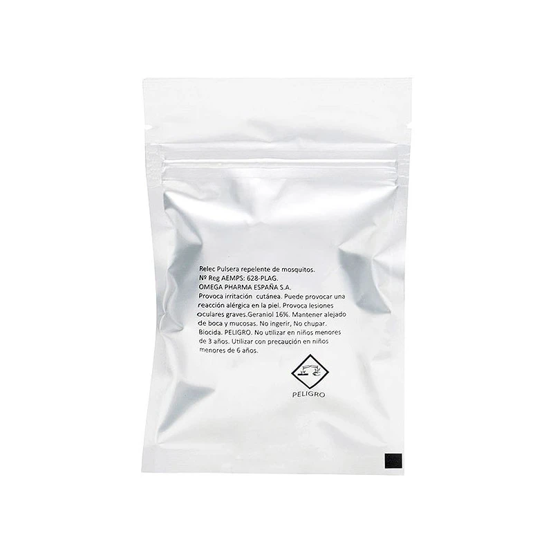 Relec Pulsera Adulto Antimosquitos Negra 4 Relec Pulsera Adulto Antimosquitos Negra - Imagen 2
