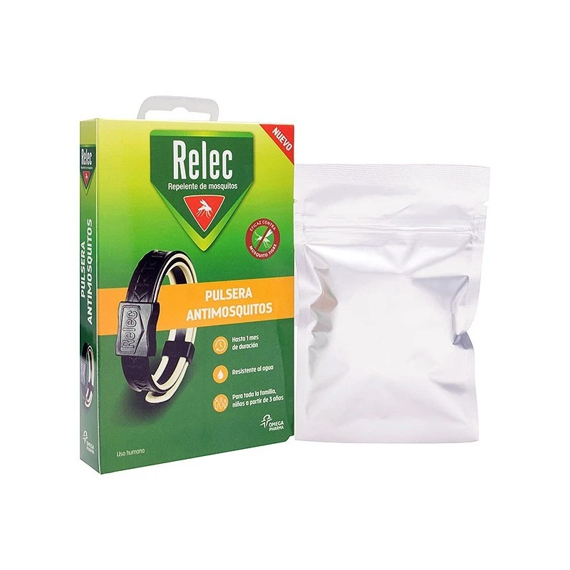 Relec Pulsera Adulto Antimosquitos Negra 3 Relec Pulsera Adulto Antimosquitos Negra