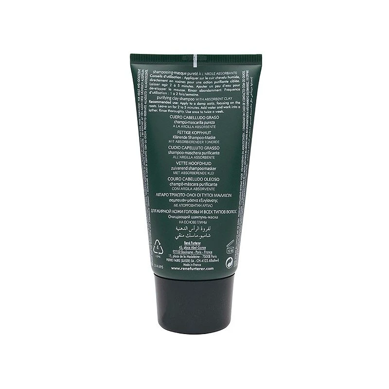 René Furterer Curbicia Champú-mascarilla Pelo Graso 100ml 5 René Furterer Curbicia Champú-mascarilla Pelo Graso 100ml - Imagen 3