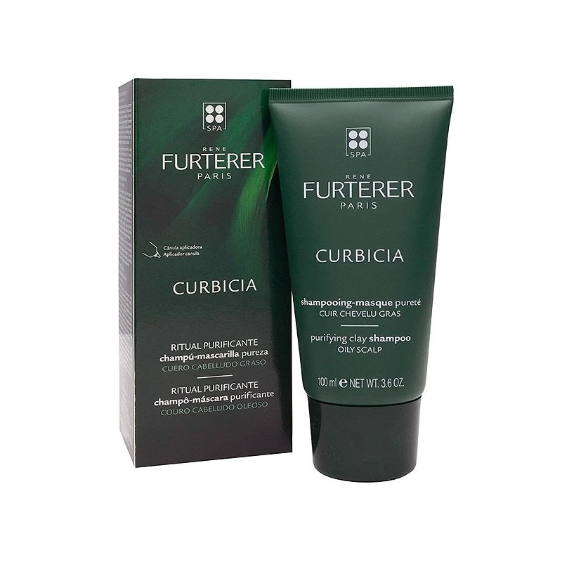 René Furterer Curbicia Champú-mascarilla Pelo Graso 100ml 3 René Furterer Curbicia Champú-mascarilla Pelo Graso 100ml