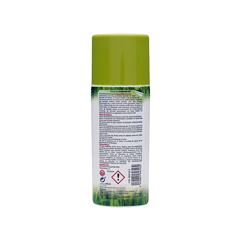 Repel Bite Insectos Forte Spray 100 Ml 4 Repel Bite Insectos Forte Spray 100 Ml - Imagen 2
